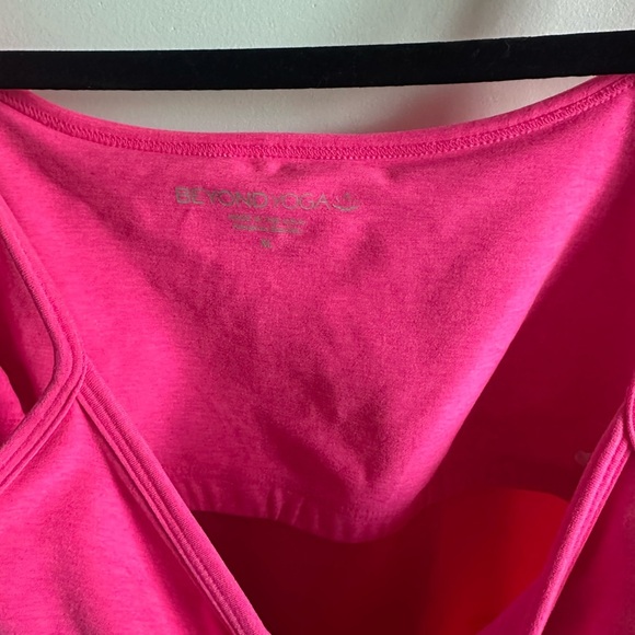 Beyond Yoga SPACEDYE GET IN GEAR BIKER Hot Pink JUMPSUIT Size XL - Picture 6 of 6